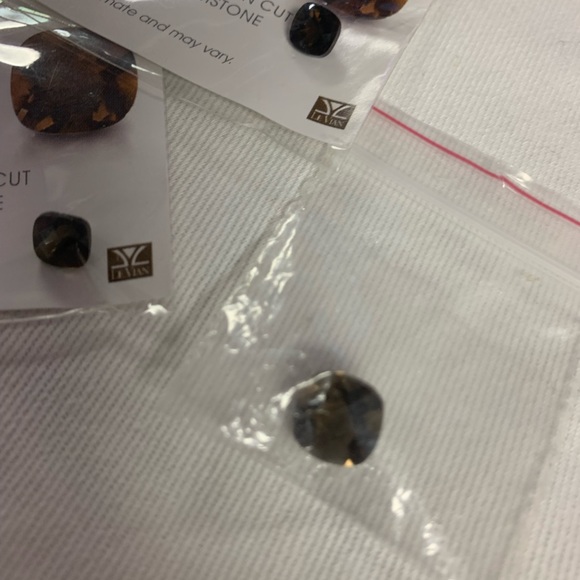 3 LE VIAN chocolate color gemstones - Picture 2 of 5